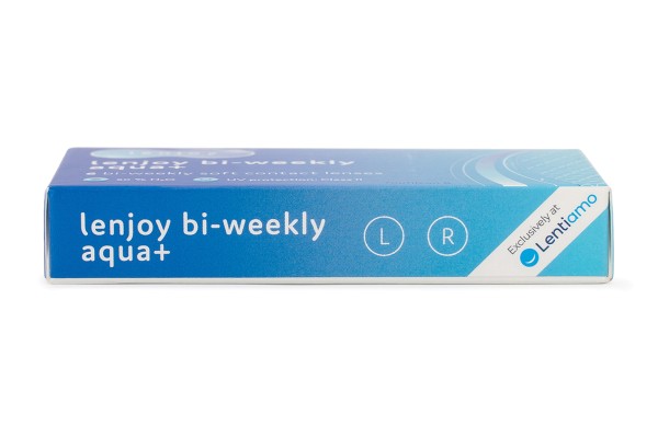 Lenjoy Bi-weekly Aqua+ (12 Linsen) + Solunate Multi-Purpose 400 ml mit Behälter