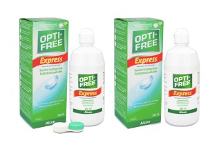 OPTI-FREE Express 2 x 355 ml mit Behälter