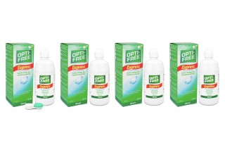 OPTI-FREE Express 4 x 355 ml mit Behälter